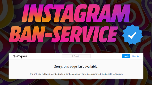 Instagram Ban Service