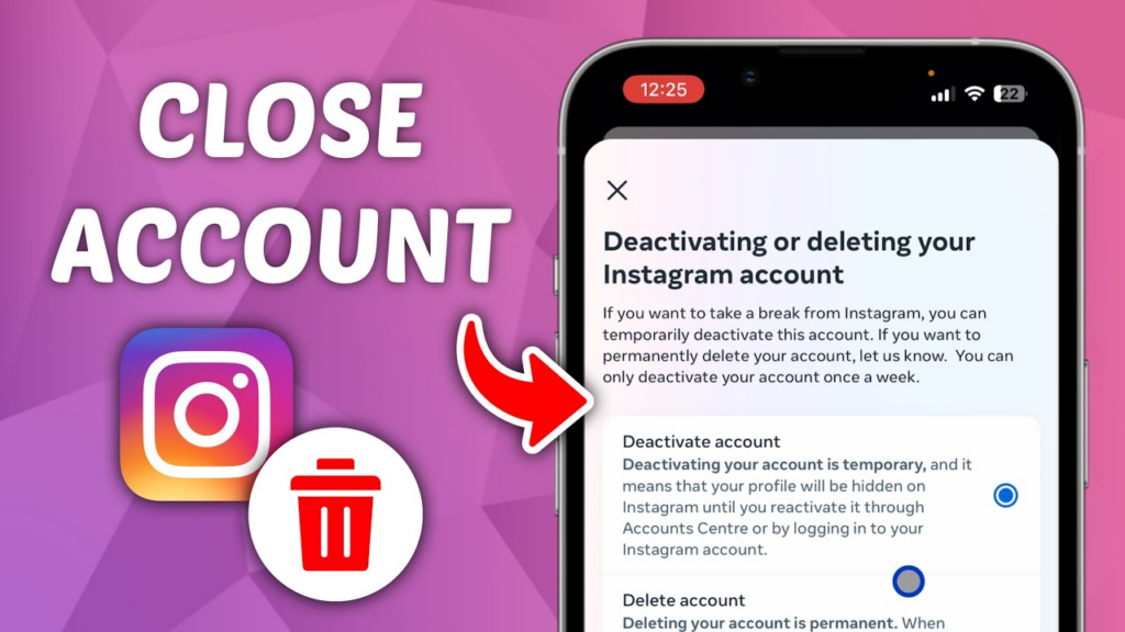 How to Close Instagram Account